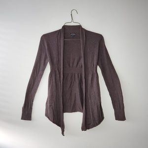 Express Long Waterfall Cardigan
